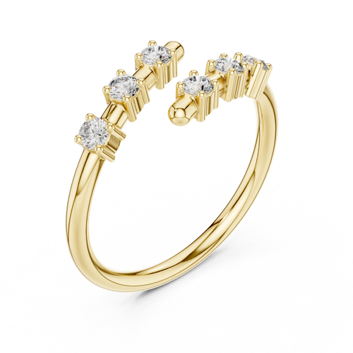 Load image 1 in gallery view. round-14k yellow gold|round-18k yellow gold