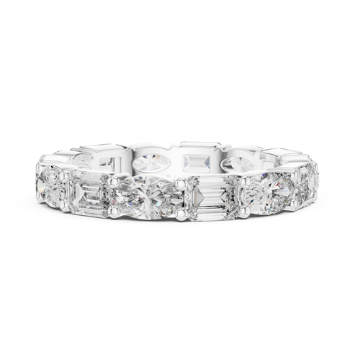 Load image 1 in gallery view. emerald-14k white gold|emerald-18k white gold|emerald-platinum