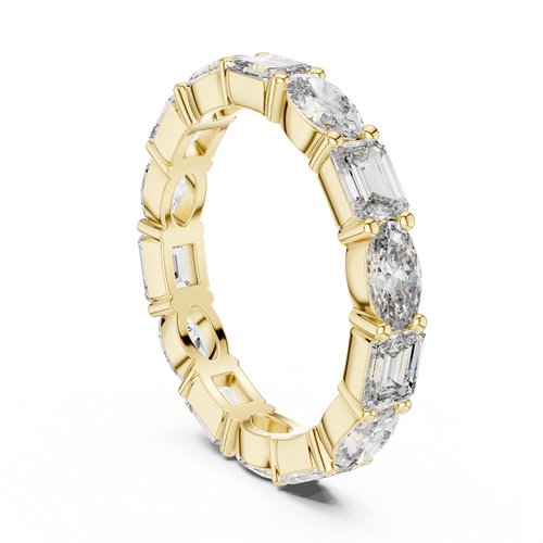 Load image 1 in gallery view. emerald-14k yellow gold|emerald-18k yellow gold
