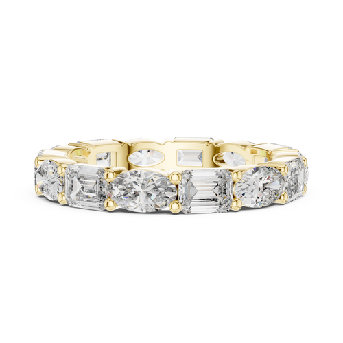Load image 1 in gallery view. emerald-14k yellow gold|emerald-18k yellow gold