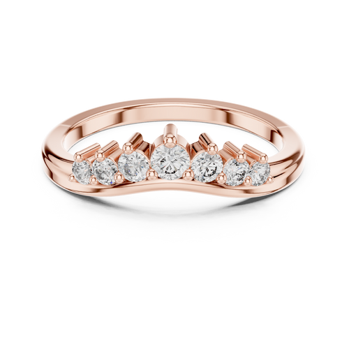 Load image 1 in gallery view. round-14k rose gold|round-18k rose gold