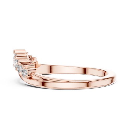 Load image 1 in gallery view. round-14k rose gold|round-18k rose gold
