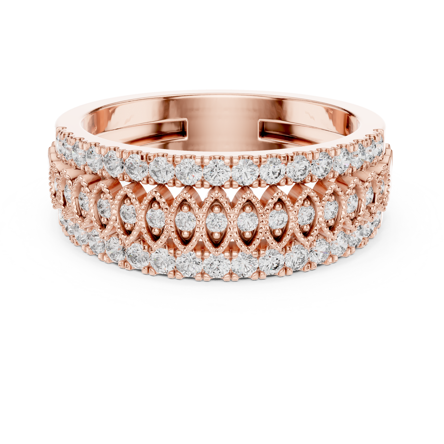 round-14k rose gold|round-18k rose gold