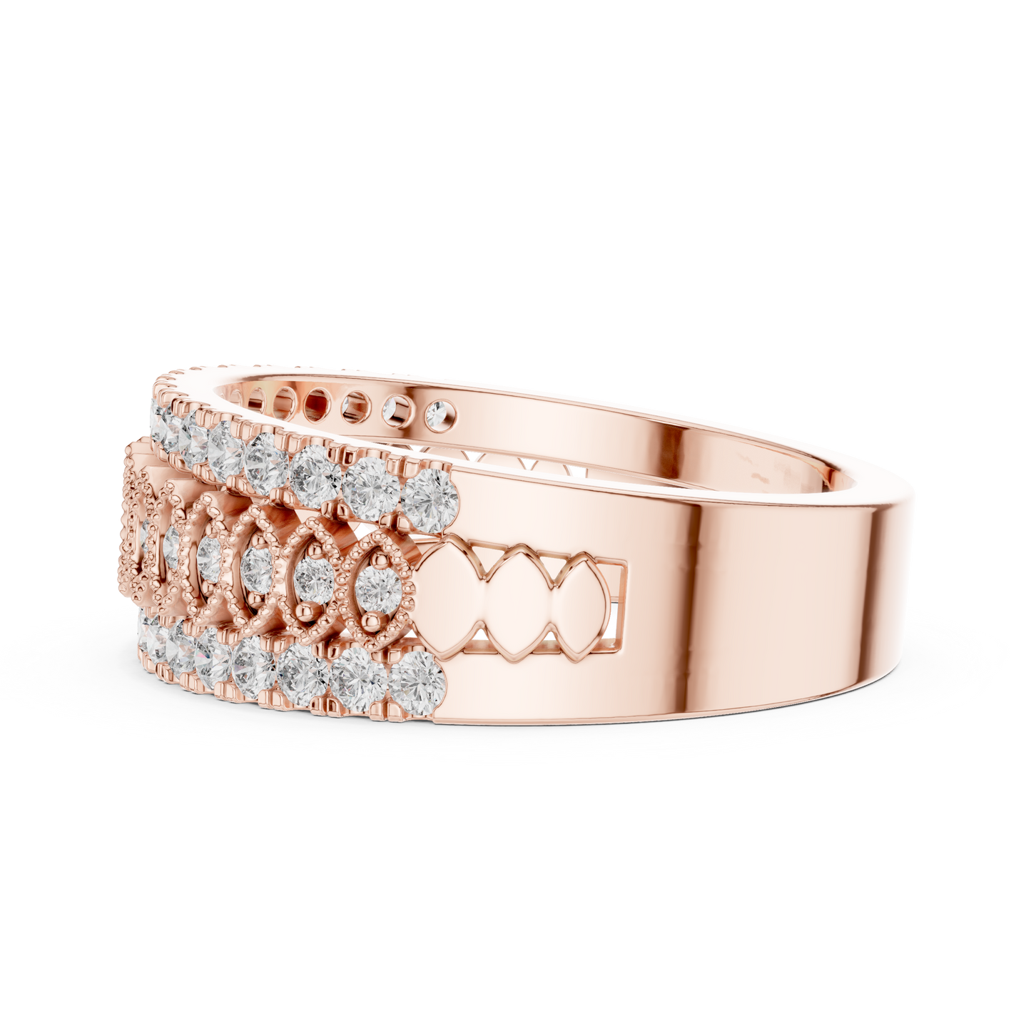 round-14k rose gold|round-18k rose gold