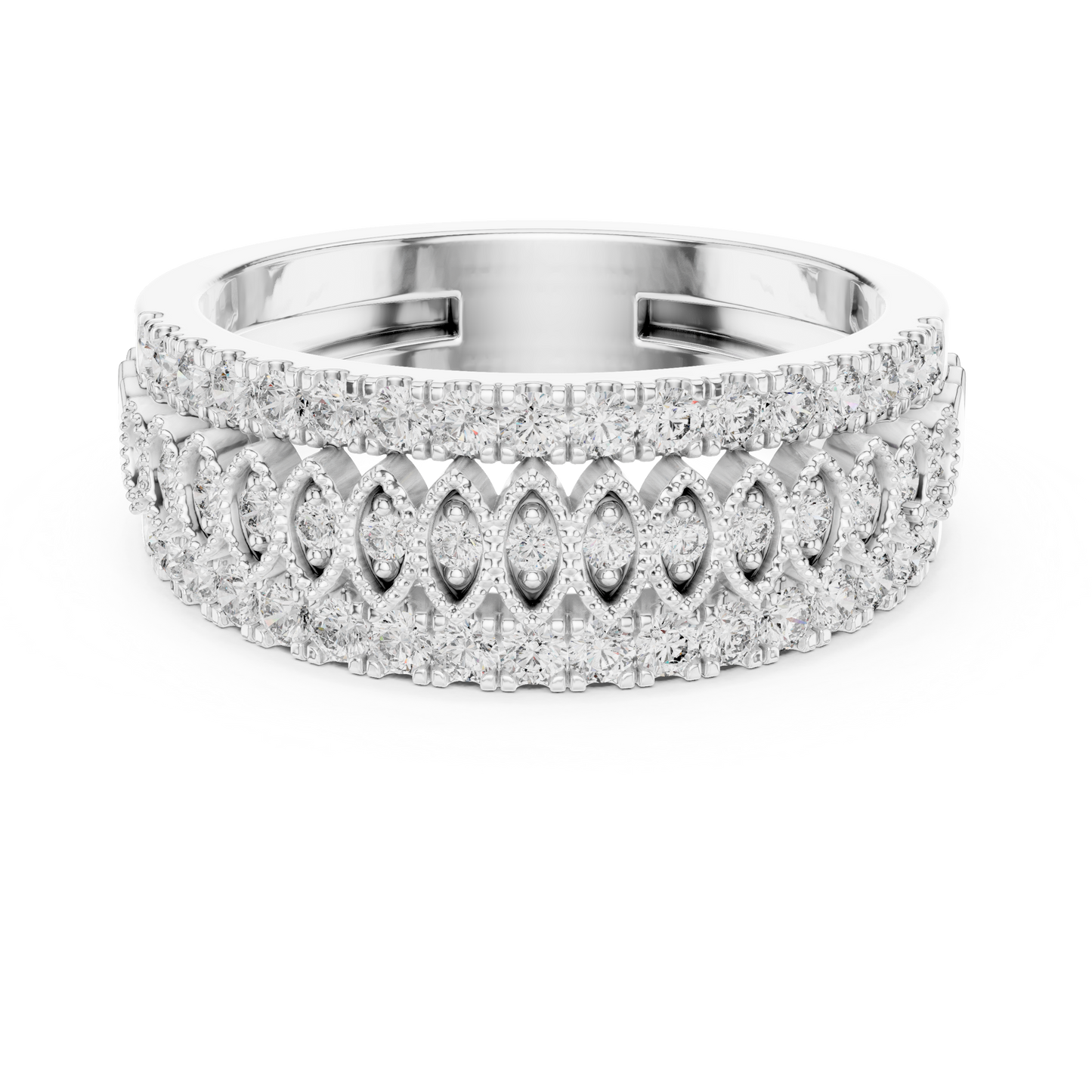 round-14k white gold|round-18k white gold|round-platinum