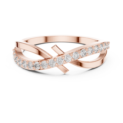 Load image 1 in gallery view. round-14k rose gold|round-18k rose gold