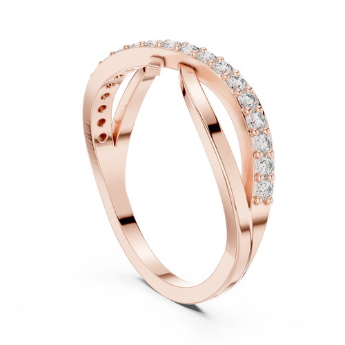 Load image 1 in gallery view. round-14k rose gold|round-18k rose gold