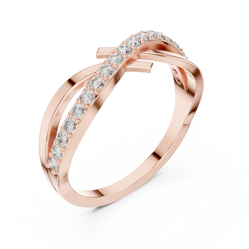 Load image 1 in gallery view. round-14k rose gold|round-18k rose gold