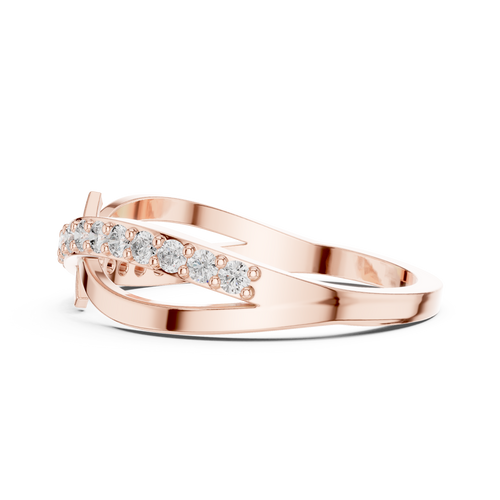 Load image 1 in gallery view. round-14k rose gold|round-18k rose gold