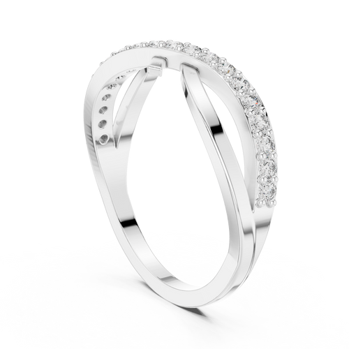 Load image 1 in gallery view. round-14k white gold|round-18k white gold|round-platinum