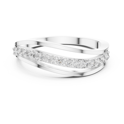Load image 1 in gallery view. round-14k white gold|round-18k white gold|round-platinum