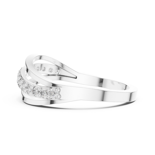 Load image 1 in gallery view. round-14k white gold|round-18k white gold|round-platinum