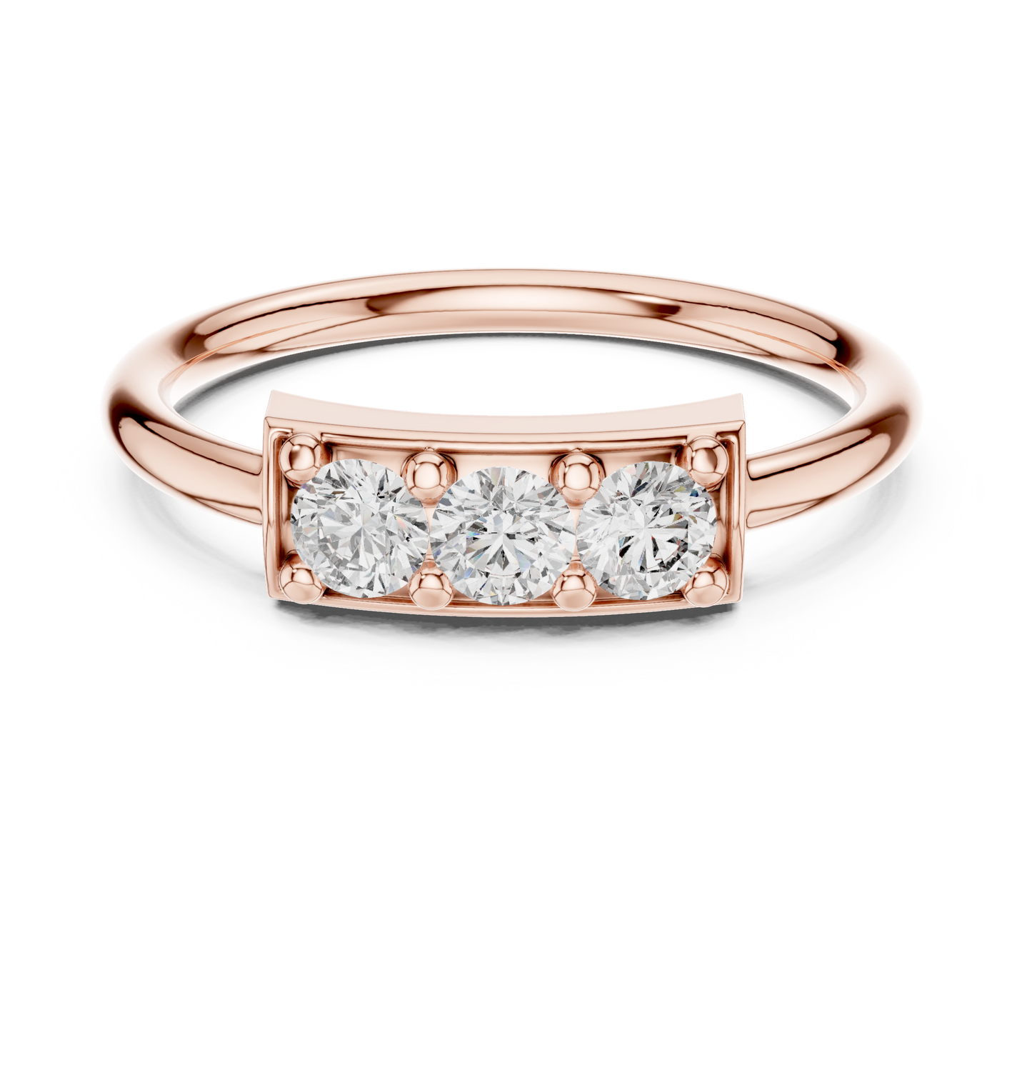 round-14k rose gold|round-18k rose gold