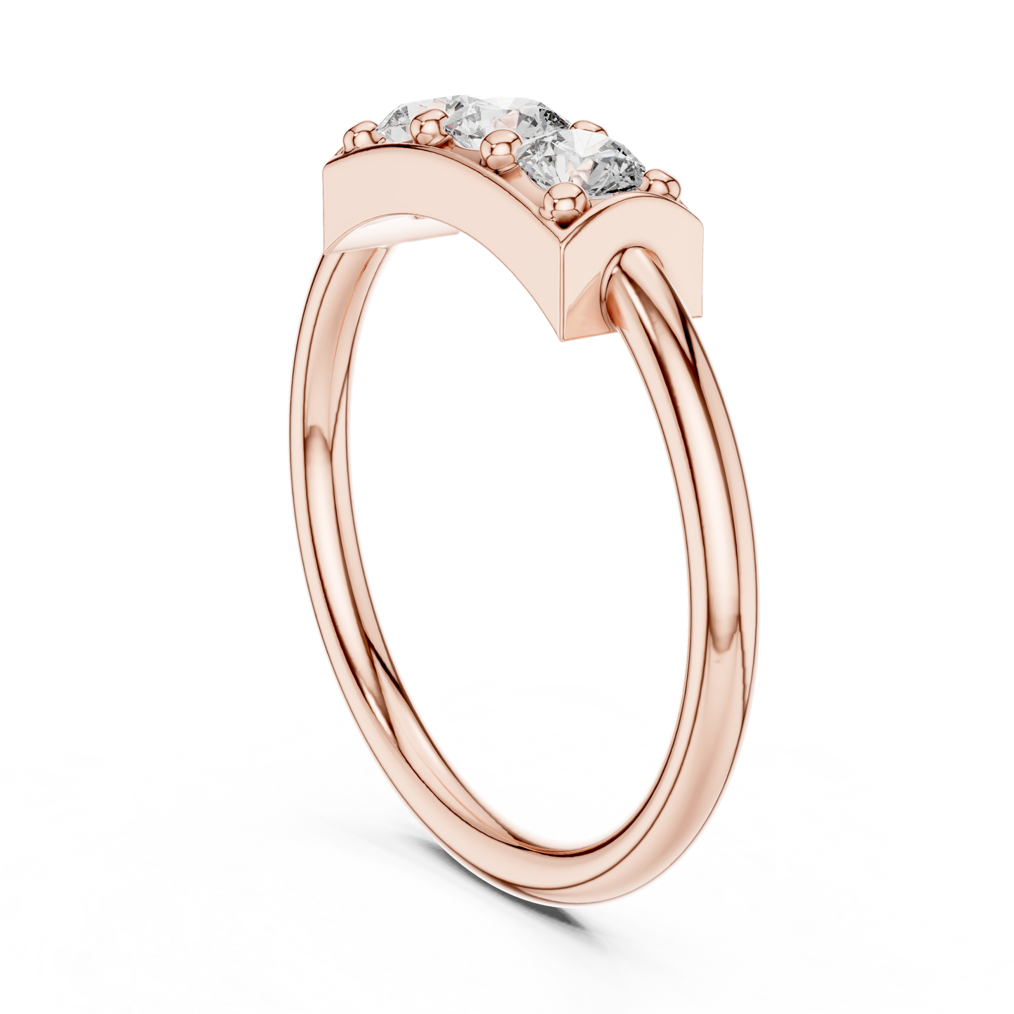 round-14k rose gold|round-18k rose gold