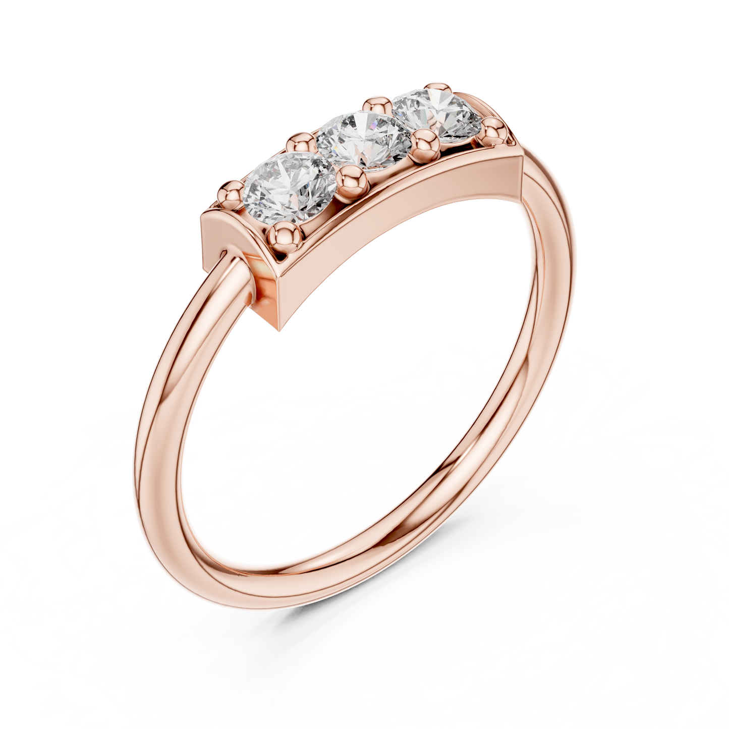round-14k rose gold|round-18k rose gold