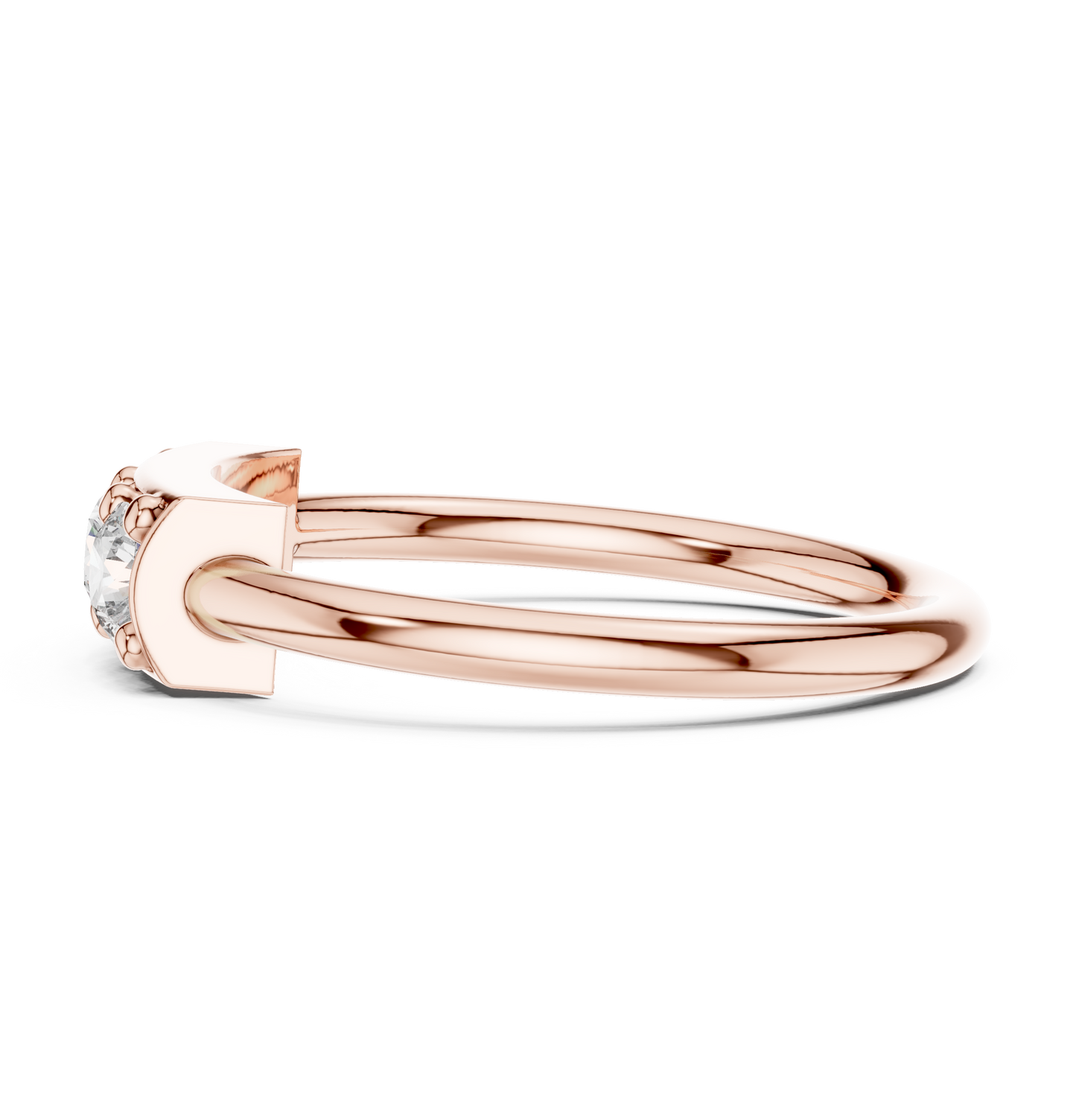 round-14k rose gold|round-18k rose gold