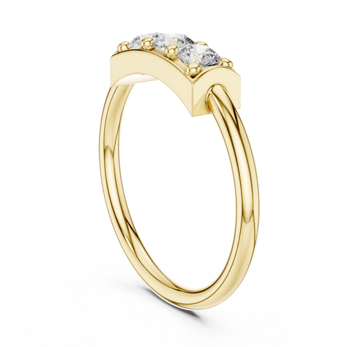 Load image 1 in gallery view. round-14k yellow gold|round-18k yellow gold