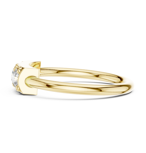 Load image 1 in gallery view. round-14k yellow gold|round-18k yellow gold